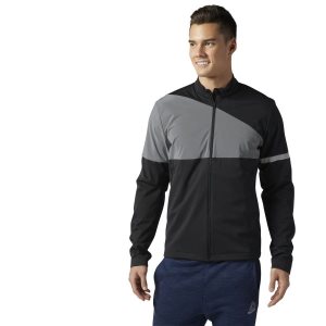 Reebok Running Icon Jacke Herren - Schwarz - DE 846-NOG